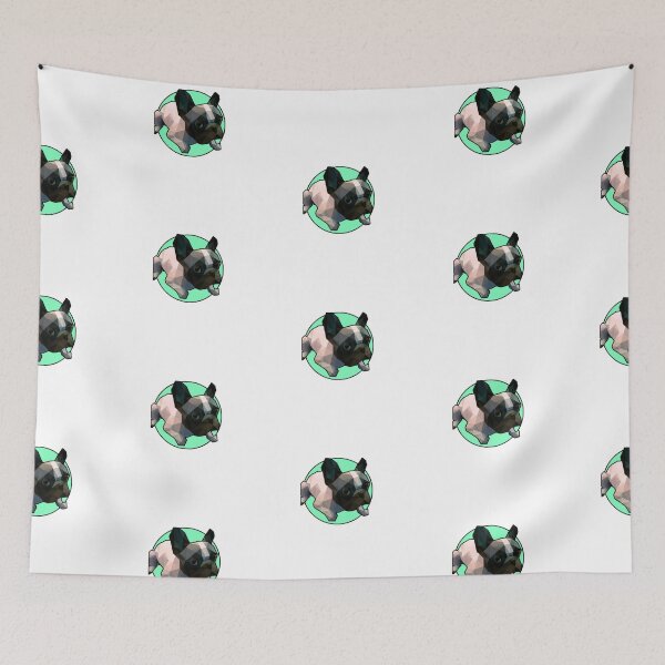 Item preview, Cute Polygonal French Bulldog designed and sold by PVSKI.