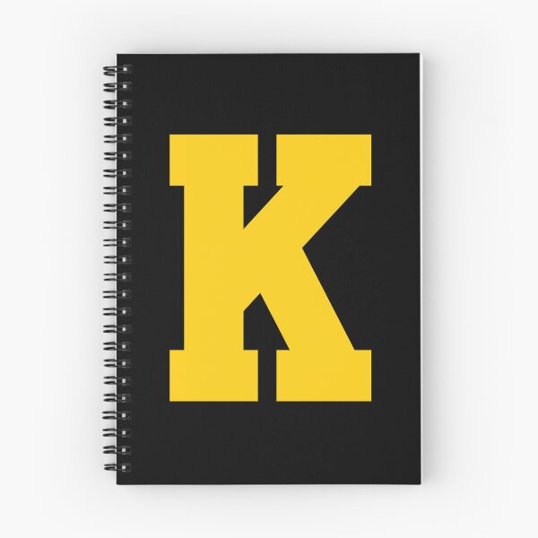 Item preview, Alphabet, Yellow K, Sports letter K designed and sold by TheCultStuff.