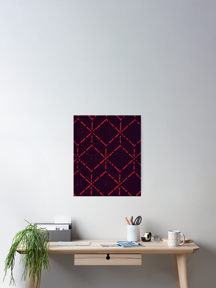 Thumbnail 2 of 3, Poster, Geometric Pattern 3 designed and sold by DarNiz.
