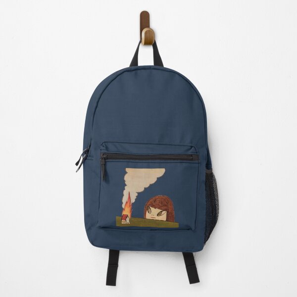 Item preview, yoshitomo nara burning house painting   designed and sold by Mathewdesign.