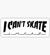 Thrasher Magazine Logo Parody Sticker