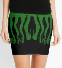 Green Octopus Mini Skirt