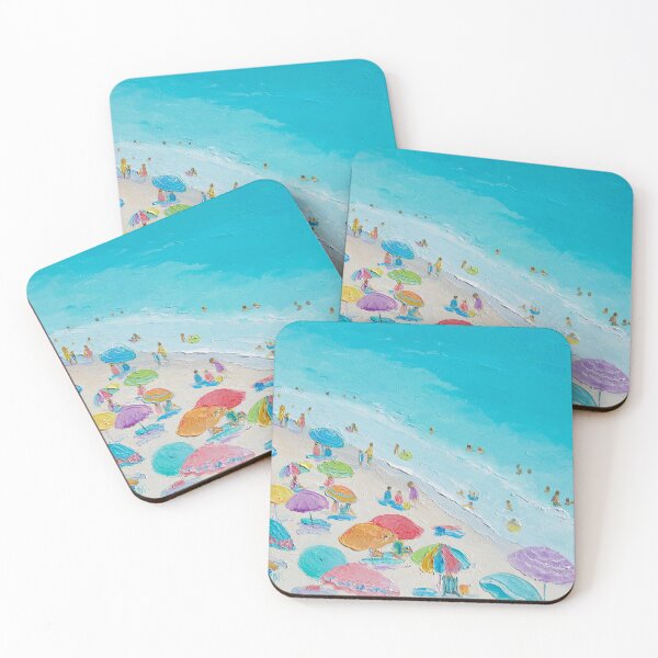 Item preview, Beach painting - Summer Love designed and sold by MatsonArtDesign.