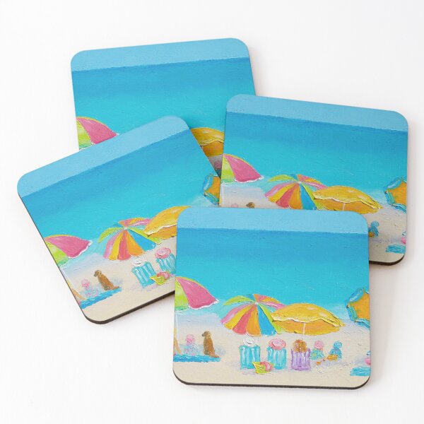 Item preview, Beach painting - Seaside Days designed and sold by MatsonArtDesign.