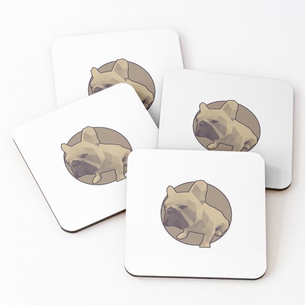 Item preview, Cute Polygonal French Bulldog designed and sold by PVSKI.