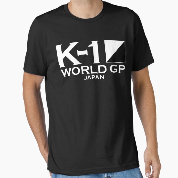 Ｋ－１格闘技グランプリ 記念Ｔシャツ K-1 JAPAN Tシャツ（K-1 GRAND PRIXタグ付き、武蔵直筆サイン入り）S