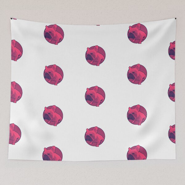 Item preview, Cute Polygonal French Bulldog designed and sold by PVSKI.