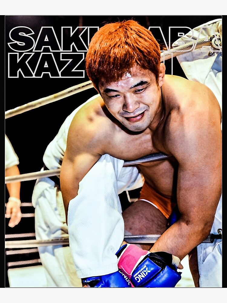 Kazushi Sakuraba Poster For Sale By Ronimiller Redbubble