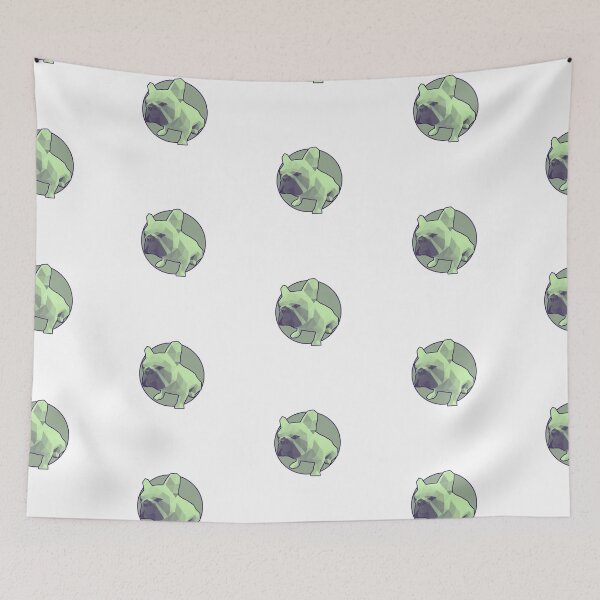 Item preview, Cute Polygonal French Bulldog designed and sold by PVSKI.