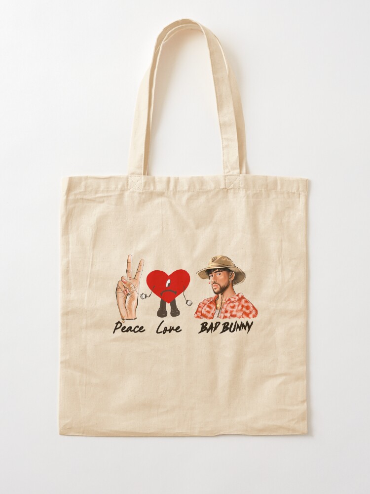 Bad bunny tote on sale bag