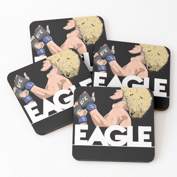 Item preview, khabib Nurmagomedov The Eagle Russian Ufc Fighter Art designed and sold by RONIMILLER.