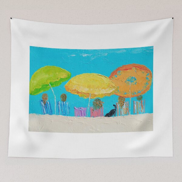Item preview, Beach painting - Sunny Days designed and sold by MatsonArtDesign.