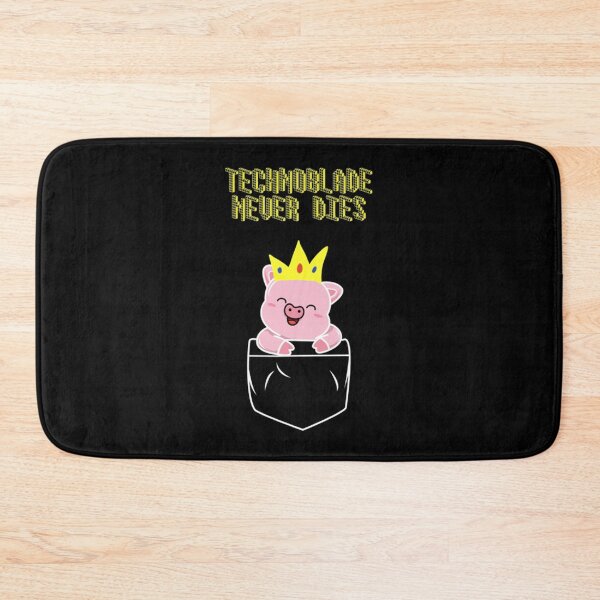 Item preview, Meme Pig King Technoblade Never Dies designed and sold by JamauDS.
