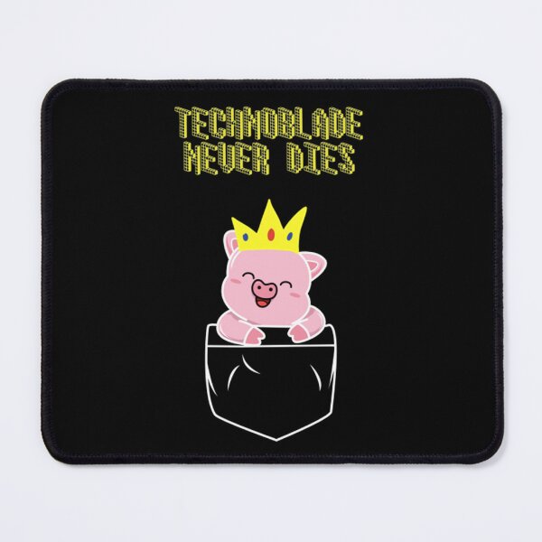 Item preview, Meme Pig King Technoblade Never Dies designed and sold by JamauDS.
