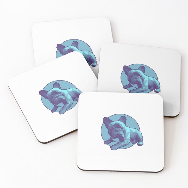 Item preview, Cute Polygonal French Bulldog designed and sold by PVSKI.