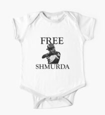 Body de manga corta para bebé Gratis Shmurda
