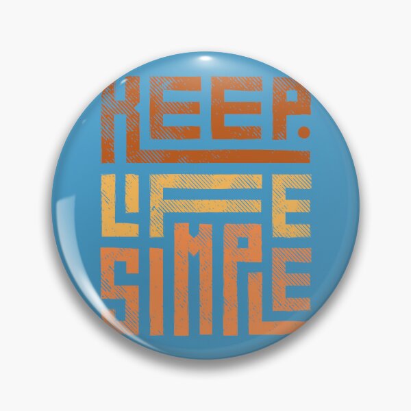 Item preview, Keep life simple designed and sold by DigitalArt BoutiqueRS.