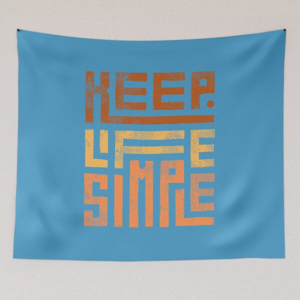 Item preview, Keep life simple designed and sold by DigitalArt BoutiqueRS.