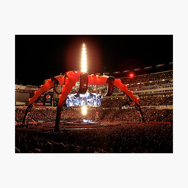 U2 Foxboro Photographic Print