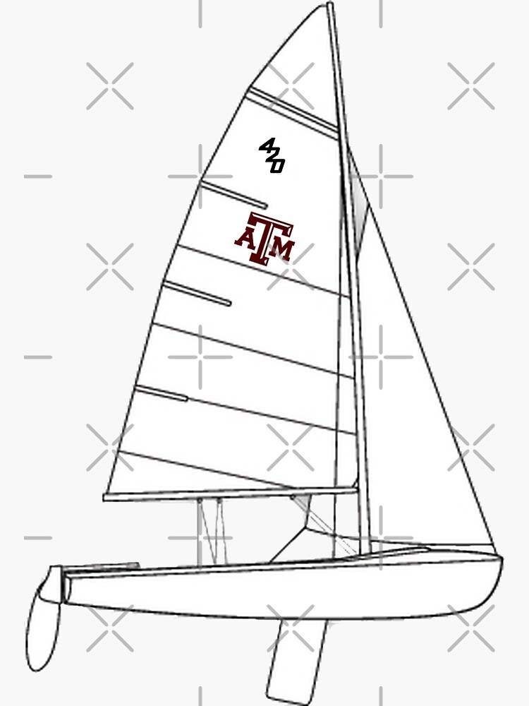 420 sailboat logo