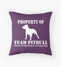 pitbull throw pillows