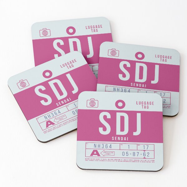 Item preview, Luggage Tag B - SDJ Sendai Japan designed and sold by VoodooCircus.