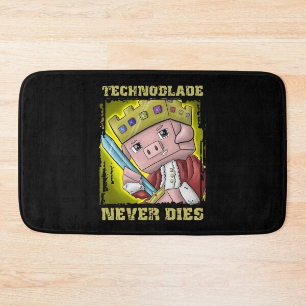 Item preview, Meme Pig King Knight Technoblade Never Dies designed and sold by JamauDS.