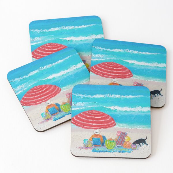 Item preview, Beach painting - One Summer designed and sold by MatsonArtDesign.