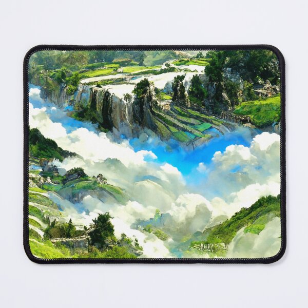 Item preview, AI Art | Terraced Fields designed and sold by aiart0711.