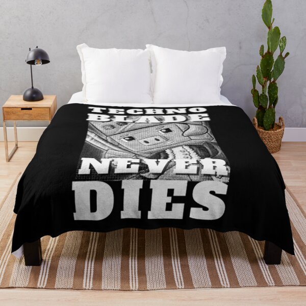 Item preview, Meme Black And White Technoblade Never Dies designed and sold by JamauDS.