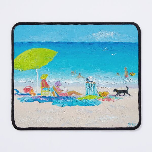 Item preview, Beach painting - Lazy Beach Day designed and sold by MatsonArtDesign.