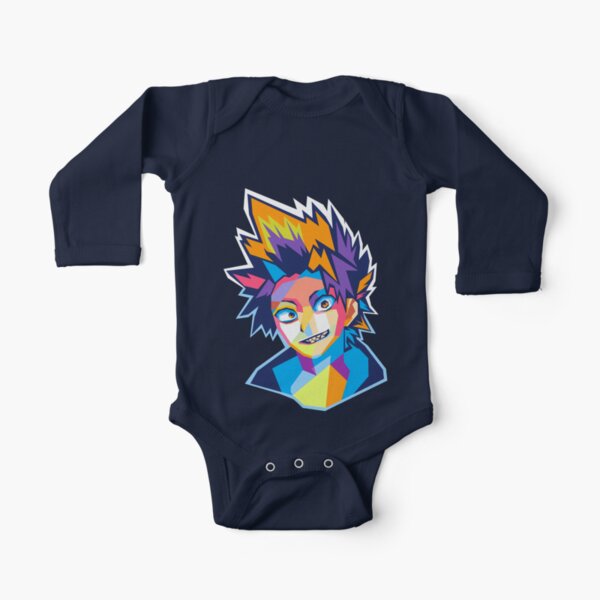 Kirishima Eijirou Long Sleeve Baby One-Piece for Sale | Redbubble