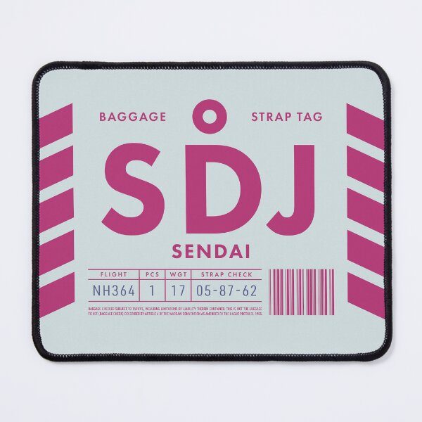 Item preview, Luggage Tag D - SDJ Sendai Japan designed and sold by VoodooCircus.