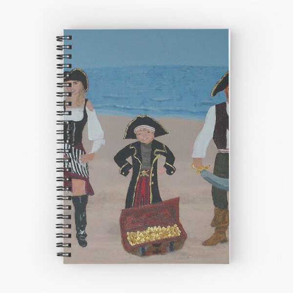 Item preview, Preston the Pirate & his Parents! designed and sold by Bronwyn Blair.