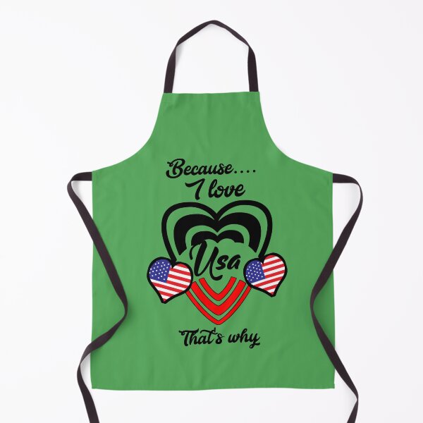 Item preview, Because I love USA, that's why...  designed and sold by Chakilogy.