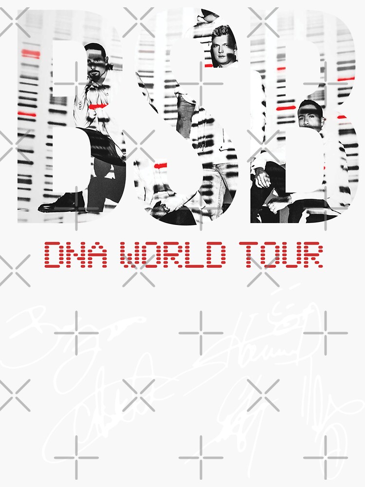 Pegatina «Backstreet Boys , BSB World Tour Signature , Festival de