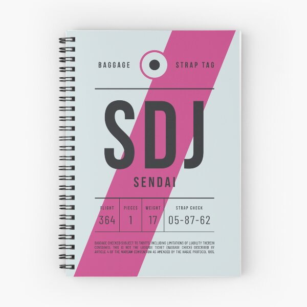 Item preview, Luggage Tag E - SDJ Sendai Japan designed and sold by VoodooCircus.