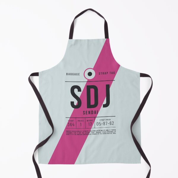 Item preview, Luggage Tag E - SDJ Sendai Japan designed and sold by VoodooCircus.