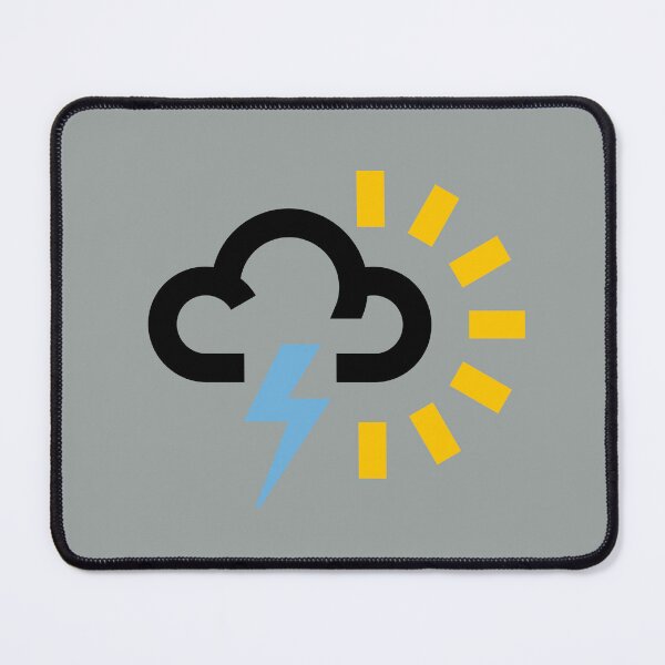 Item preview, Weather Forecast Symbol Sunshine and Thunder designed and sold by Dr Ed.