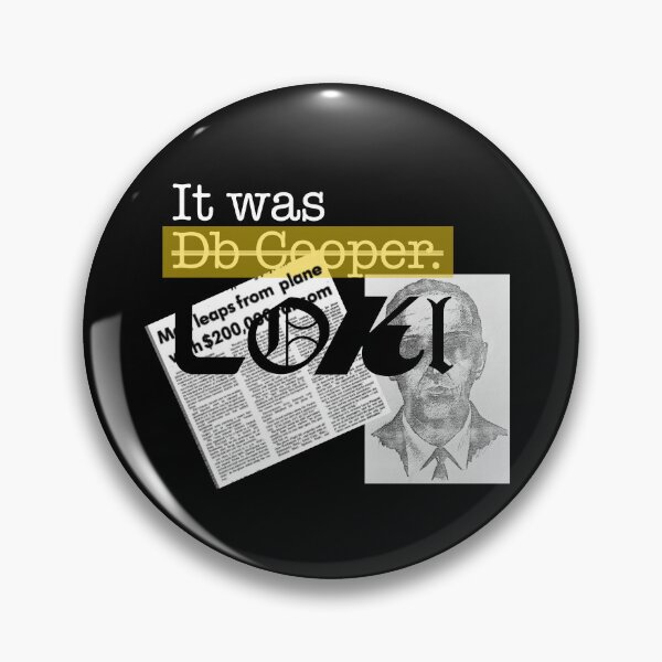 Item preview, I am DB Cooper : Where Are You?!  - Loki fanart designed and sold by Kanha Design | ⭐⭐⭐⭐⭐.