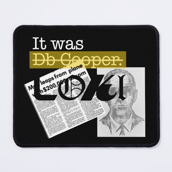 Item preview, I am DB Cooper : Where Are You?!  - Loki fanart designed and sold by Kanha Design | ⭐⭐⭐⭐⭐.