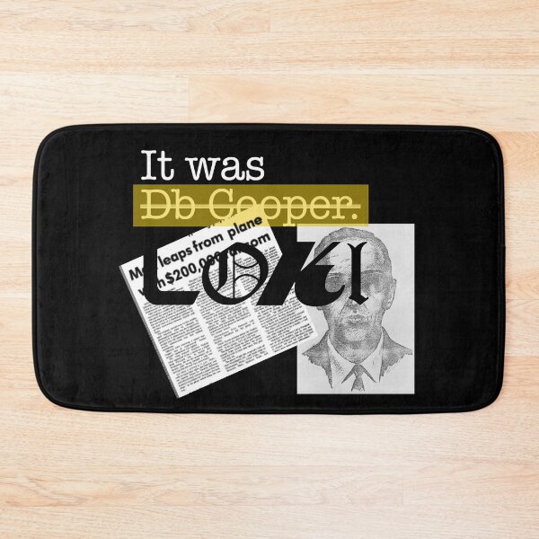 Item preview, I am DB Cooper : Where Are You?!  - Loki fanart designed and sold by Kanha Design | ⭐⭐⭐⭐⭐.