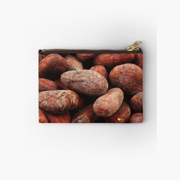 Item preview, Whole cocoa beans in macro designed and sold by vitoriaholdings.