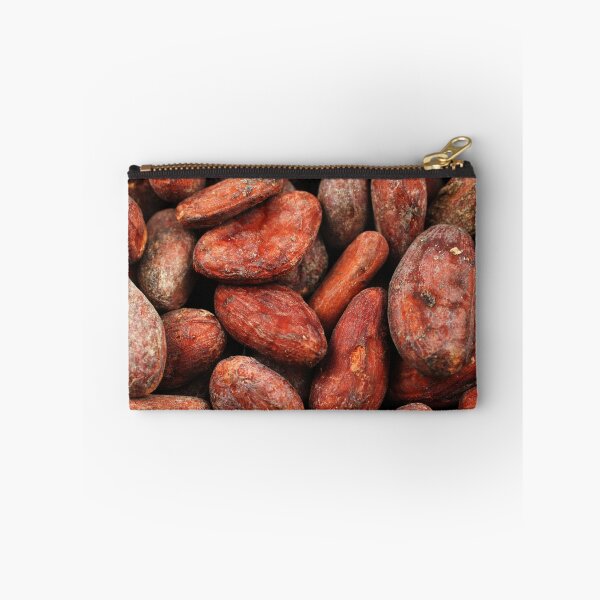 Item preview, Whole cocoa beans in macro designed and sold by vitoriaholdings.