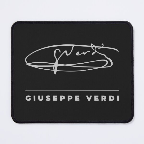 Item preview, Giuseppe Verdi signature t-shirt designed and sold by CMYKStudio.