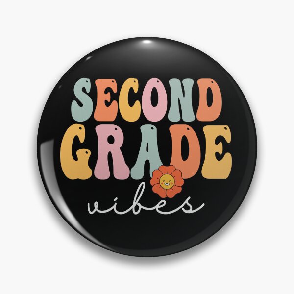 Item preview, Second Grade Vibes Retro Groovy Vintage First Day Of School designed and sold by colesabrina88.