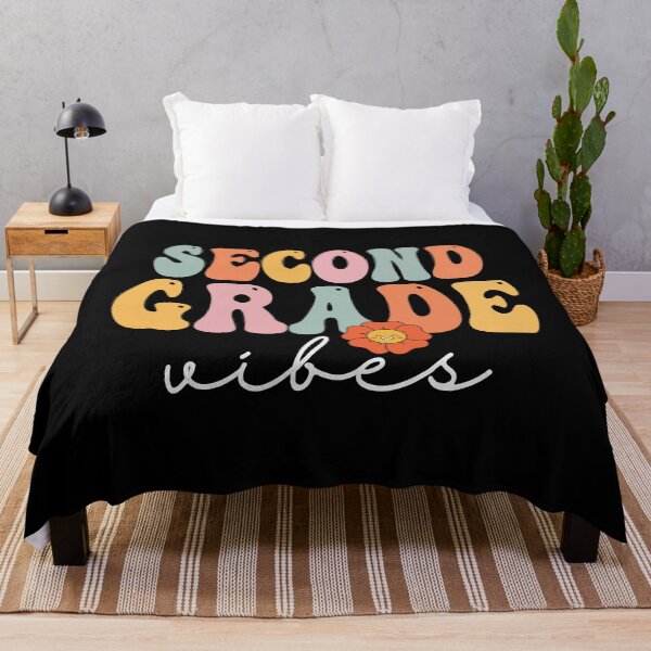 Item preview, Second Grade Vibes Retro Groovy Vintage First Day Of School designed and sold by colesabrina88.