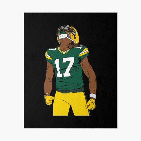 DAVANTE ADAMS GREEN BAY PACKERS RECEIVER CLASSIC COLOR 8x10