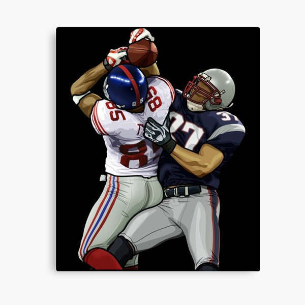 David Tyree Eli Manning Canvas Print New York Giants Wall 