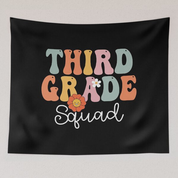 Item preview, Third Grade Squad Retro Groovy Vintage First Day Of School designed and sold by colesabrina88.